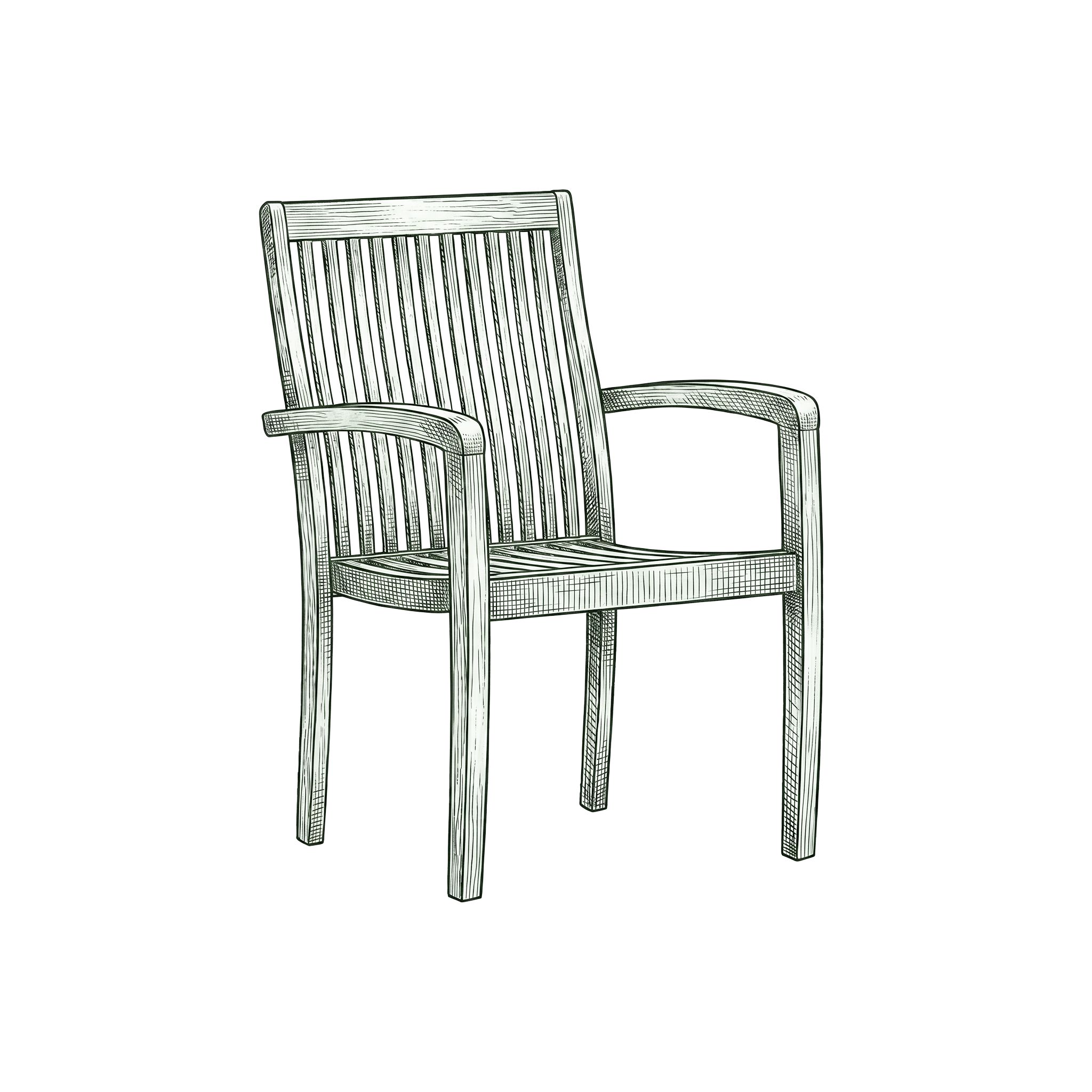 Mondrian Garden Chair